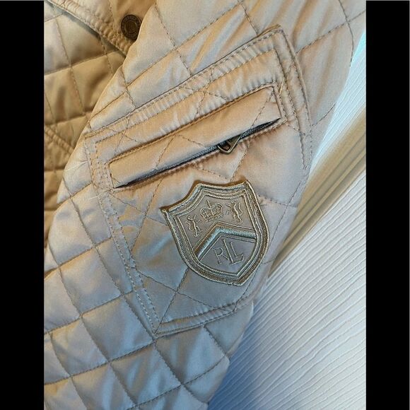 Ralph Lauren vintage chili crest patch quilted jacket - Picture 4 of 7